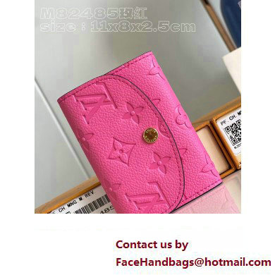 Louis Vuitton Monogram Empreinte Rosalie Coin Purse M82485 Lollipop Pink 2023