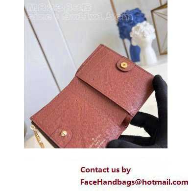 Louis Vuitton Monogram canvas Lisa Wallet Brown 2023