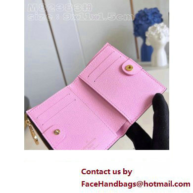 Louis Vuitton Monogram canvas Lisa Wallet M82383 Lollipop Pink 2023