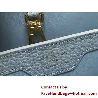 Louis Vuitton Taurillon leather Capucines BB Bag M21166 Olympe Blue 2023