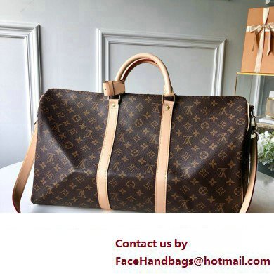 Louis Vuitton monogram Canvas Keepall 45/50/55 With Strap