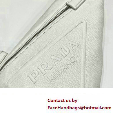 Prada Cross leather bag 2VZ098 White 2023