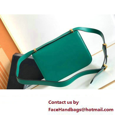 Prada Embleme leather bag 1BD340 GREEN 2023