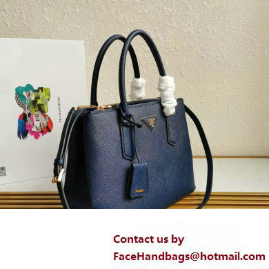 Prada Medium Galleria Saffiano leather bag 1ba232 Blue 2023