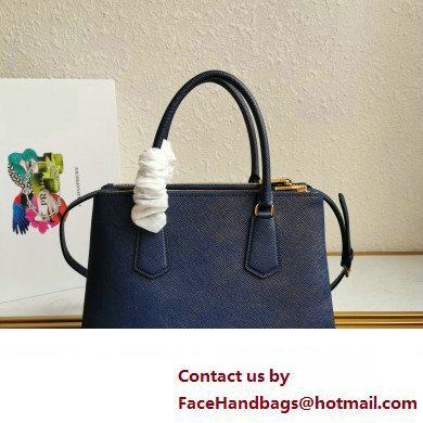 Prada Medium Galleria Saffiano leather bag 1ba232 Blue 2023