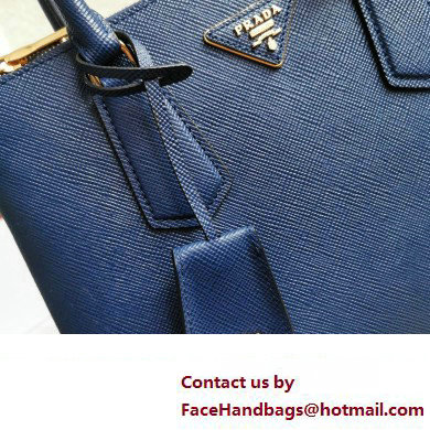 Prada Medium Galleria Saffiano leather bag 1ba232 Blue 2023