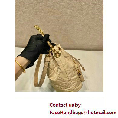 Prada Re-Edition 1995 Chaine Re-Nylon shoulder bag 1BH038 Beige 2023