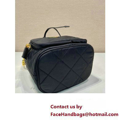 Prada Re-Edition 1995 Chaine Re-Nylon shoulder bag 1BH038 Black 2023