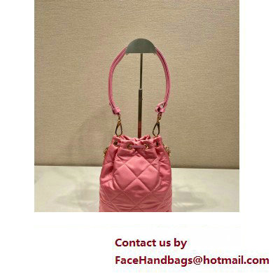 Prada Re-Edition 1995 Chaine Re-Nylon shoulder bag 1BH038 Pink 2023