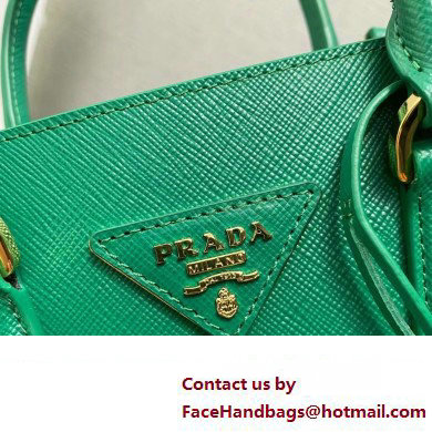 Prada Saffiano leather handbag 1BA358 Green 2023