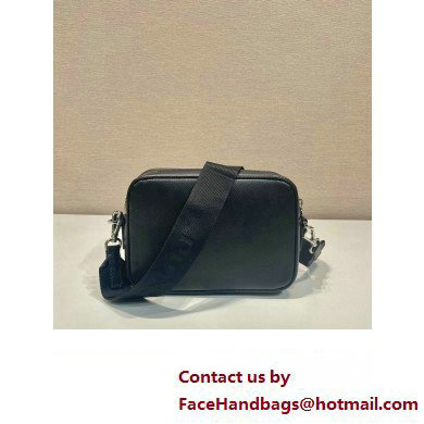 Prada Saffiano leather shoulder bag 2VH170 Black