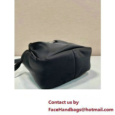 Prada Small padded Re-Nylon tote bag 1BA359 Black 2023