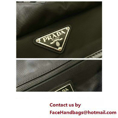 Prada tobacco re-nylon and Saffiano Leather backpack 2VZ019 BLACK 2020