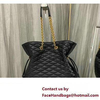 Saint Laurent le pochon Bag in quilted lambskin 742440 Black