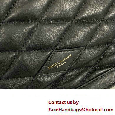 Saint Laurent le pochon Bag in quilted lambskin 742440 Black