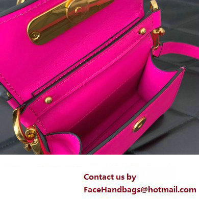 Valentino VSLING micro handbag in Calfskin Fuchsia 2023