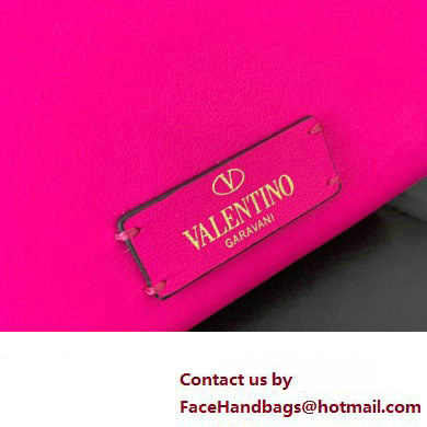 Valentino VSLING micro handbag in Calfskin Fuchsia 2023