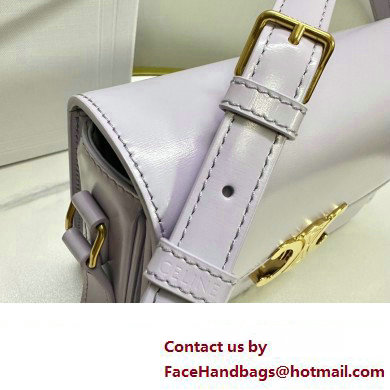 celine Teen Triomphe Bag in SHINY CALFSKIN Light Lavender 2023