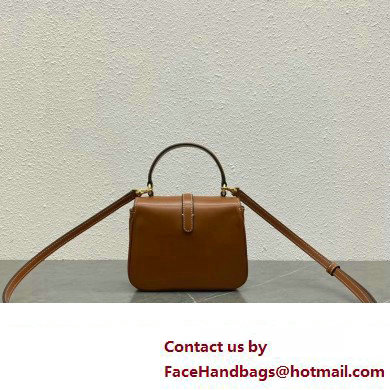 celine calfskin mini tabou bag brown 2023