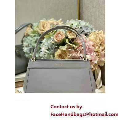 dior medium key bag in gray Box Calfskin 2023