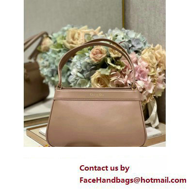 dior medium key bag in pink Box Calfskin 2023