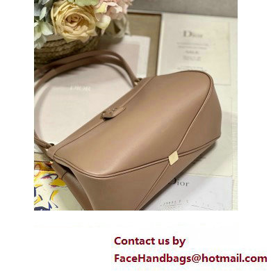 dior medium key bag in pink Box Calfskin 2023