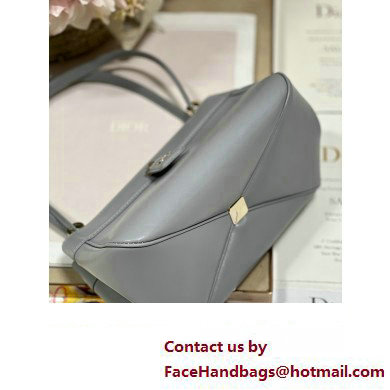 dior small key bag in gray Box Calfskin 2023