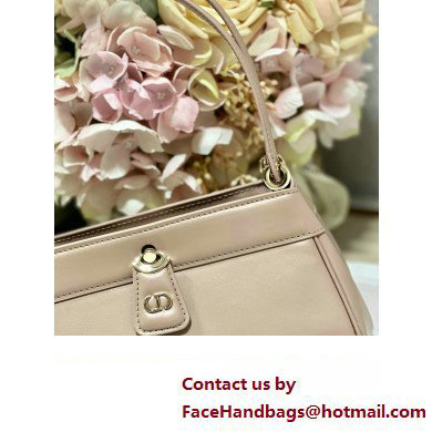 dior small key bag in pink Box Calfskin 2023