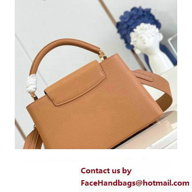 louis vuitton Capucines MM bag M21652 tan 2023