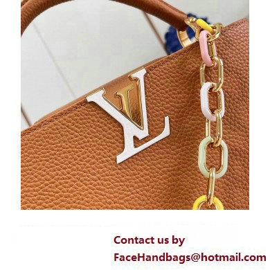 louis vuitton Capucines MM bag M21652 tan 2023