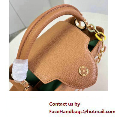 louis vuitton Capucines MM bag M21652 tan 2023