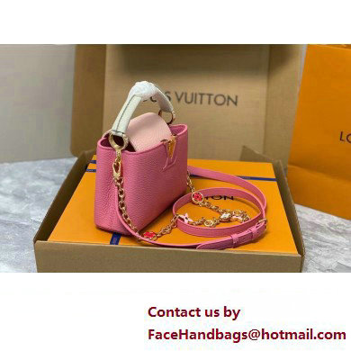 louis vuitton Capucines Mini bag M20845 rose 2023