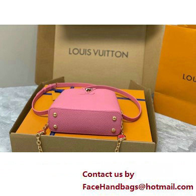 louis vuitton Capucines Mini bag M20845 rose 2023