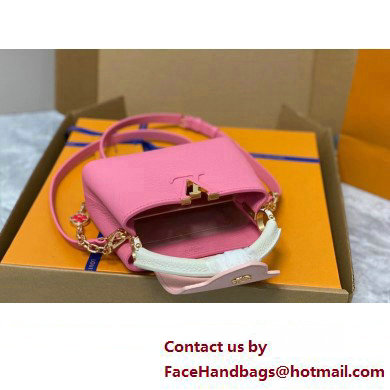 louis vuitton Capucines Mini bag M20845 rose 2023