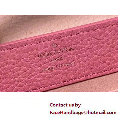 louis vuitton Capucines Mini bag M20845 rose 2023