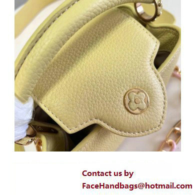 louis vuitton Capucines Mini bag M21798 yellow 2023