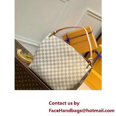 louis vuitton Damier Azur coated canvas Graceful PM bag N42249 2023