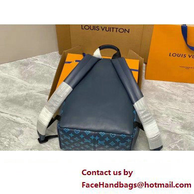 louis vuitton Discovery Backpack M46557 blue 2023