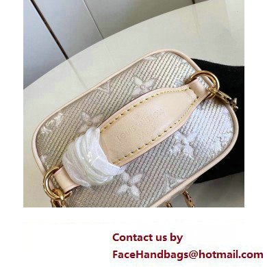 louis vuitton Micro Vanity CASE M22920 beige 2023