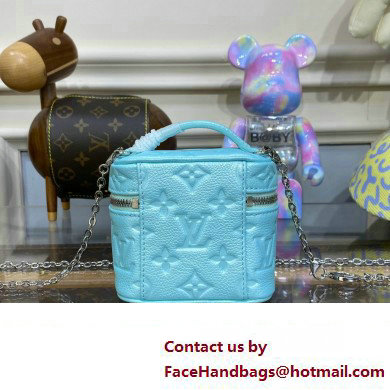 louis vuitton Micro Vanity CASE M82193 BLUE 2023