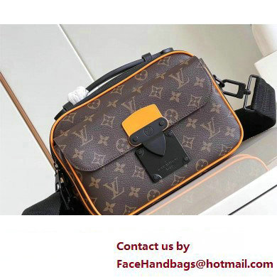 louis vuitton Monogram canvas S Lock Messenger bag m46688 2023