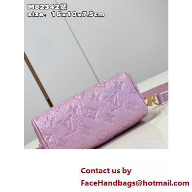 louis vuitton Nano Speedy bag M82342 PINK 2023