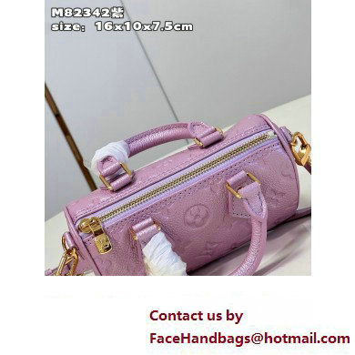 louis vuitton Nano Speedy bag M82342 PINK 2023