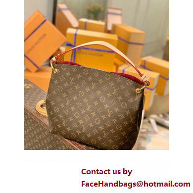 louis vuitton monogram canvas Graceful MM bag M43703 Pivoine 2023