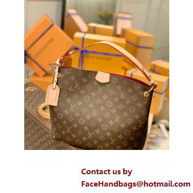 louis vuitton monogram canvas Graceful MM bag M43703 Pivoine 2023