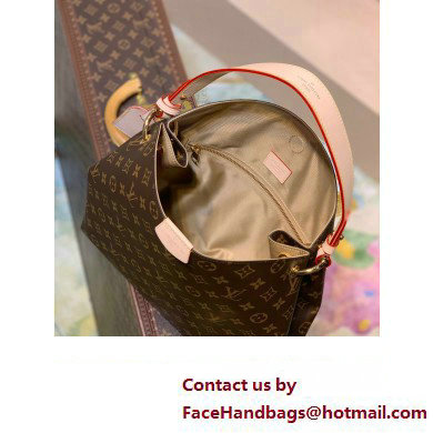 louis vuitton monogram canvas Graceful MM bag M43704 beige 2023