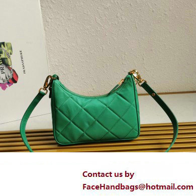 prada Re-Nylon mini-bag 1bc204 bamboo green 2023