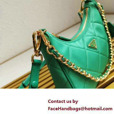 prada Re-Nylon mini-bag 1bc204 bamboo green 2023