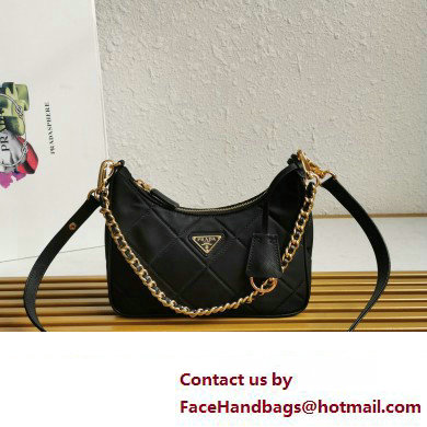 prada Re-Nylon mini-bag 1bc204 black 2023