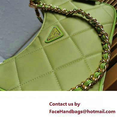 prada Re-Nylon mini-bag 1bc204 green 2023